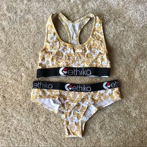 Ethika Bra Top with Matching Bottom